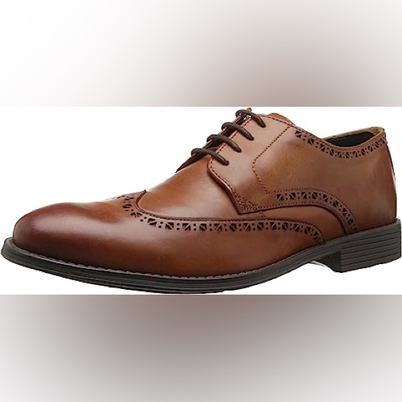 Brand New Stacy Adams Rayburn Mens Oxford Cognac 95 M Us